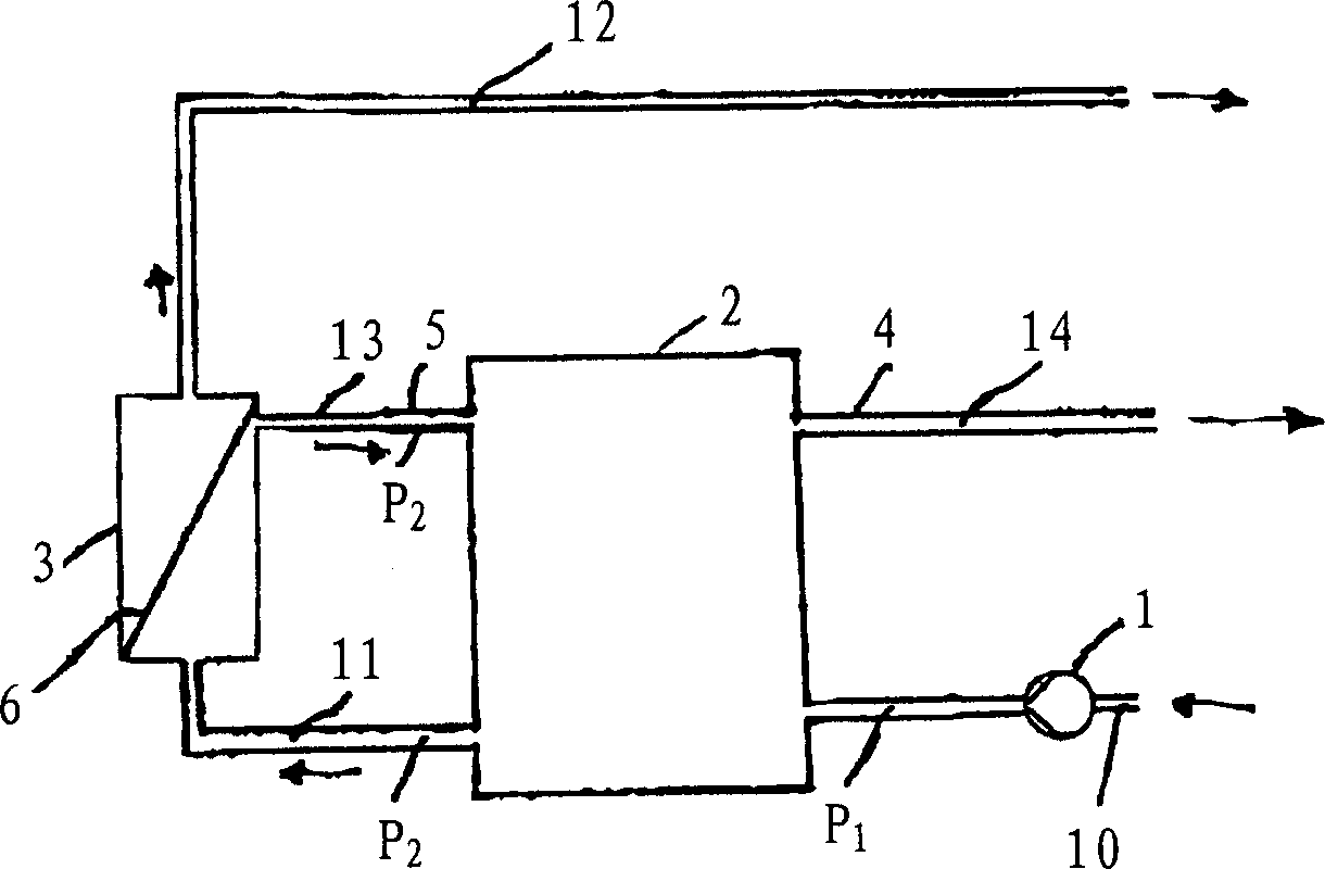 Method and device for desalting water
