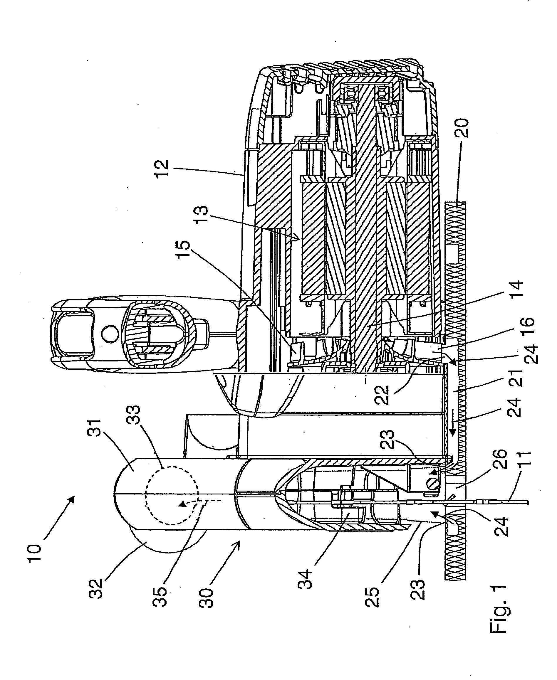 Hand-held power tool