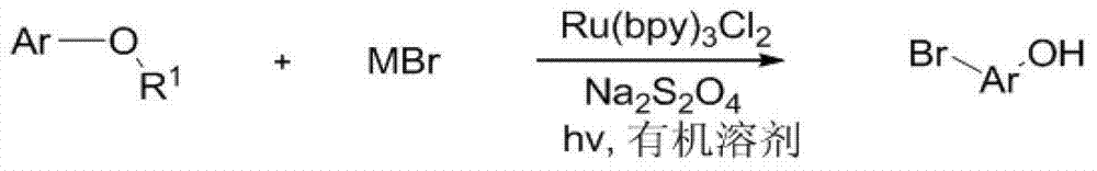 Synthesis method of brominated phenolic compound