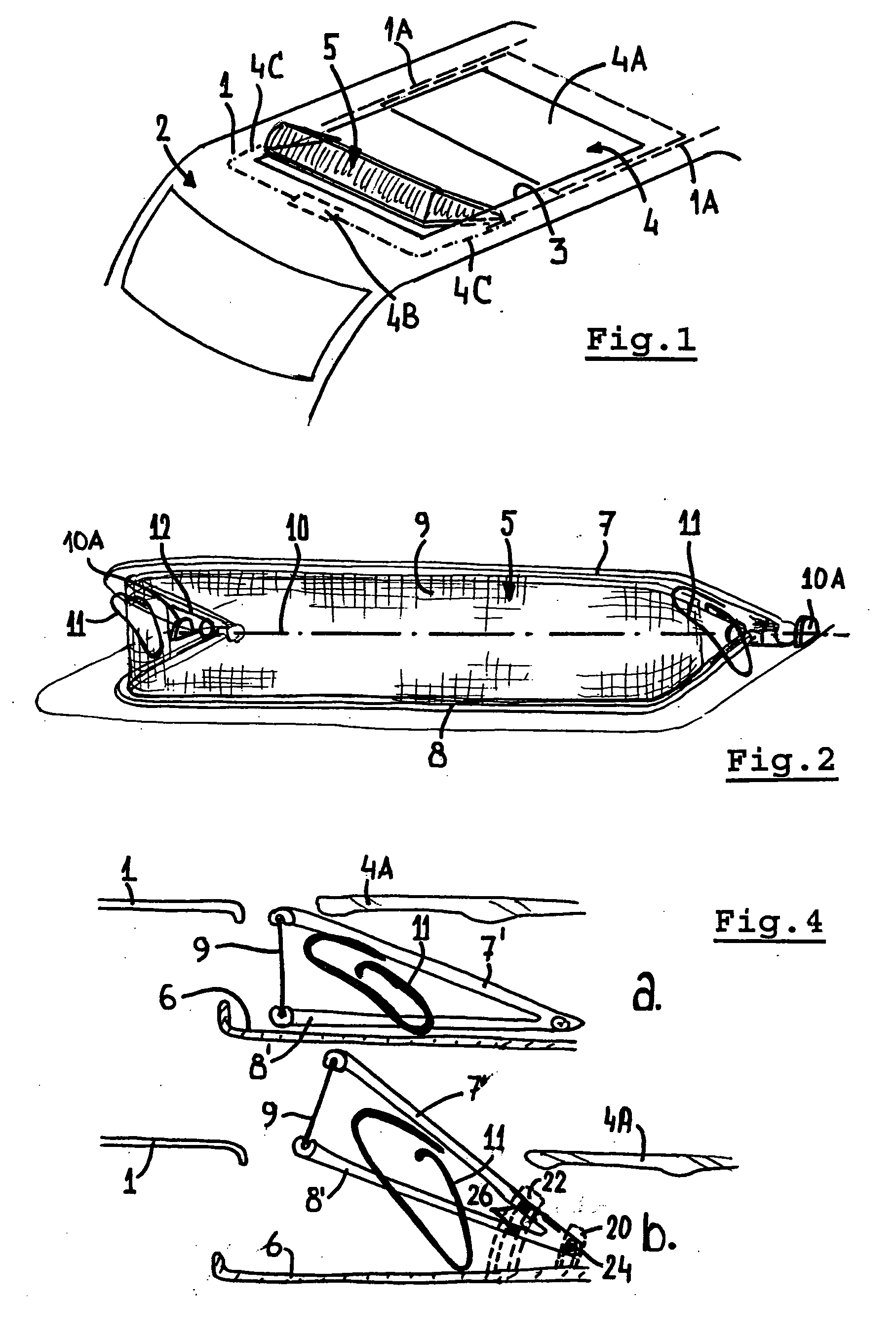 Wind deflector and open roof construction provided therewith