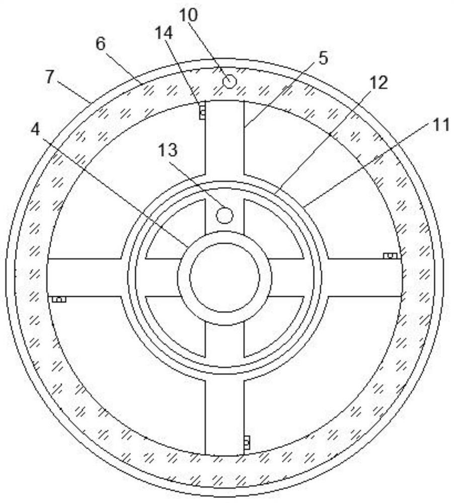 Enhanced stainless steel pipe inner wall cleaning device