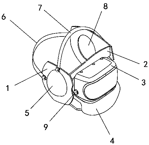 A helmet-mounted display for aircraft training