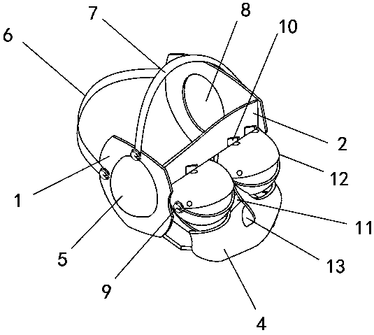 A helmet-mounted display for aircraft training