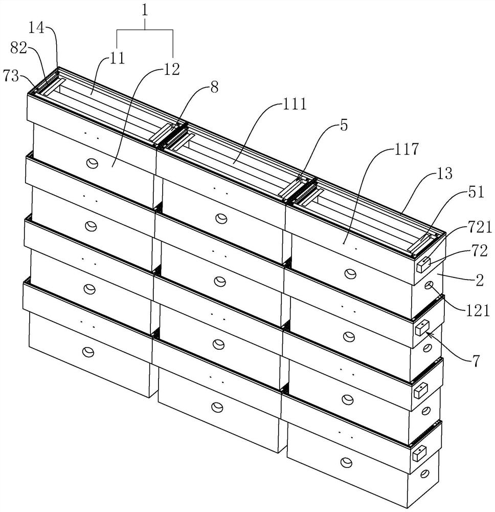 A kind of house building integrated assembly wall and assembly method