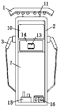 Intelligent charging stake for charging new energy vehicles