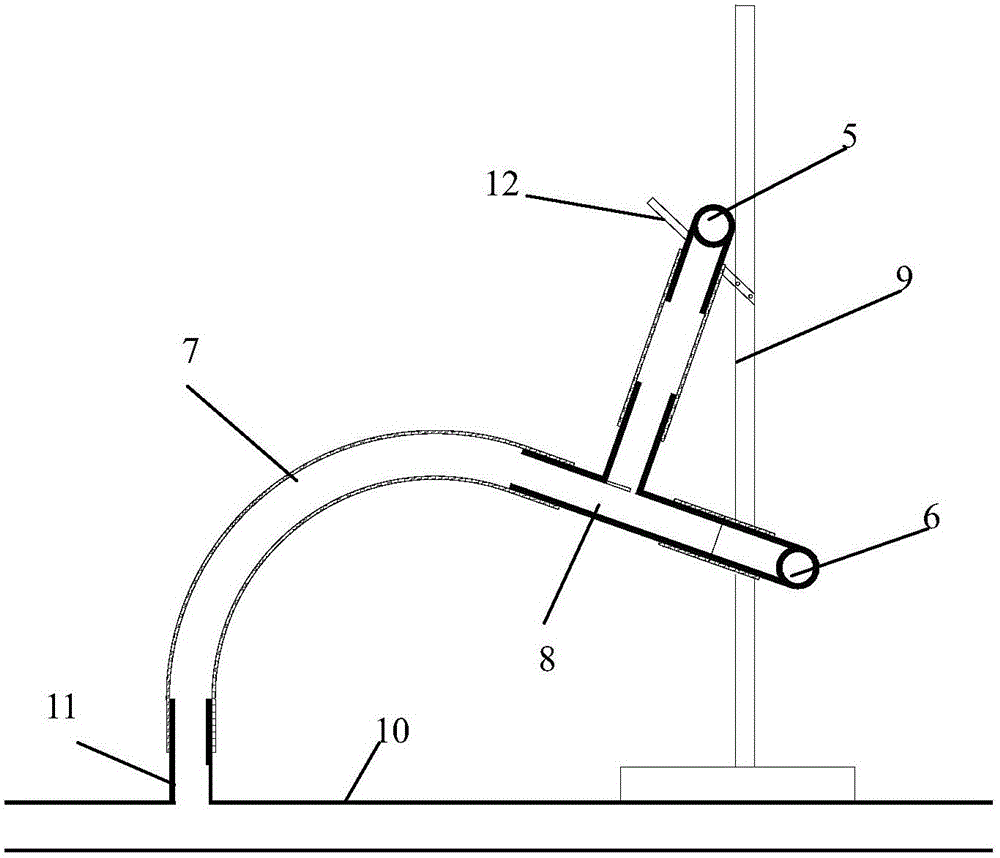 Construction method of secondary direct discharge vacuum preloading treatment of newly dredged silt for land reclamation