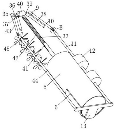 Spraying equipment for anti-corrosion treatment of surface of metal material and spraying process of spraying equipment