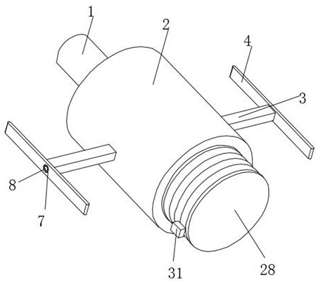 Spraying equipment for anti-corrosion treatment of surface of metal material and spraying process of spraying equipment