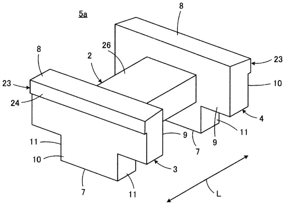 Winding core and coil component