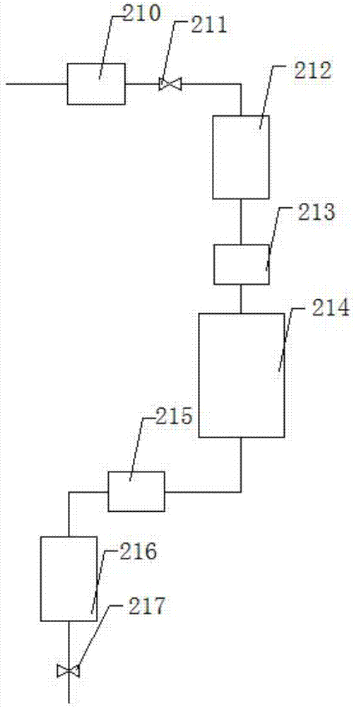 Oil-water separation device for vacuum oil purifier