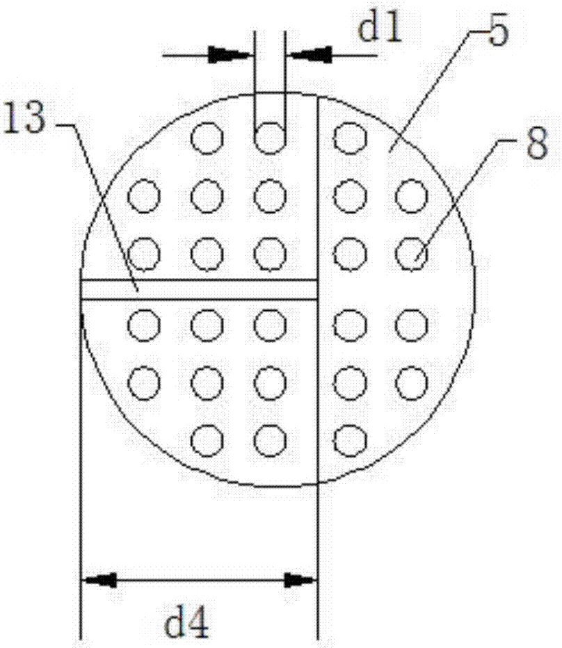 Oil-water separation device for vacuum oil purifier