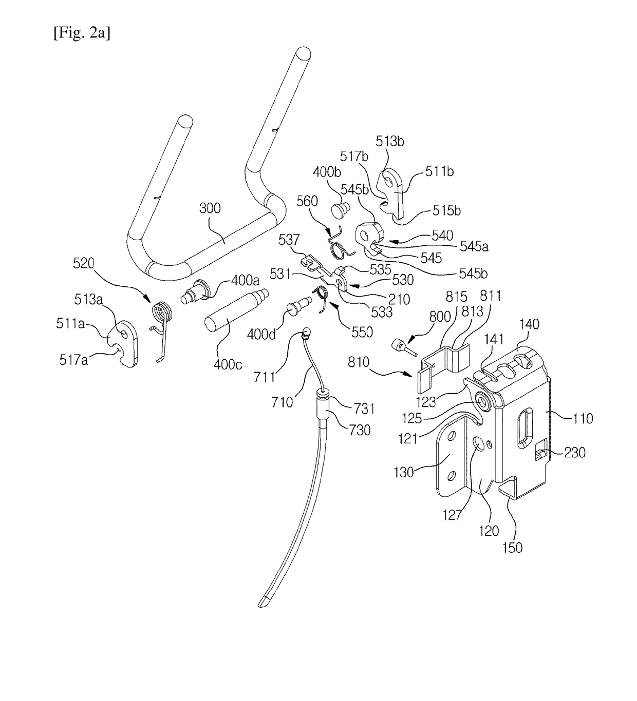 Headrest Folding Device