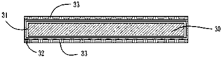 Modified fibre enhanced foaming cement composite floor and preparation method thereof