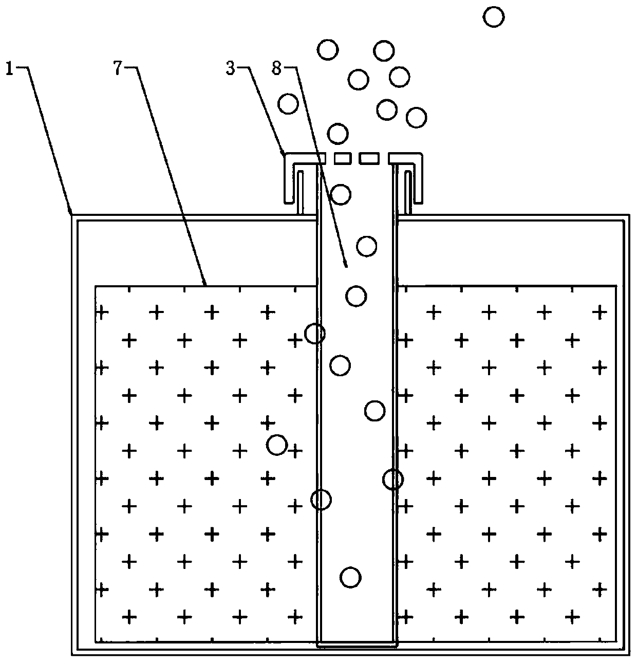 Novel multi-layer adherent cell culture container structure