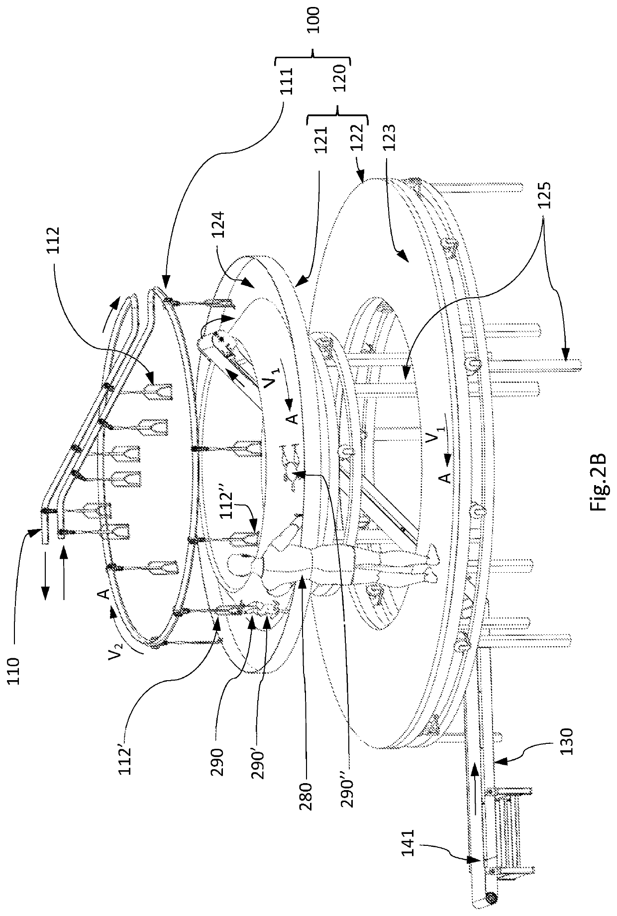 Method for hanging poultry or parts thereof on an overhead conveyor, a system and an apparatus