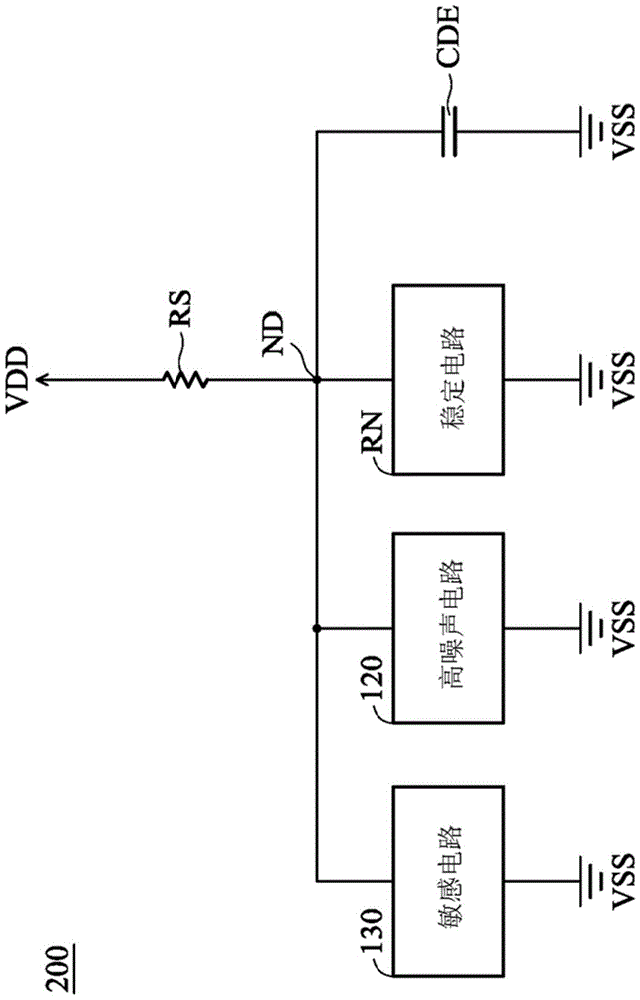 Power supply decoupling circuit