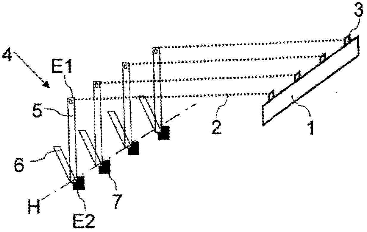 Device and method for coating a substrate using CVD