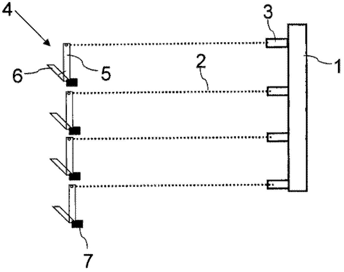 Device and method for coating a substrate using CVD