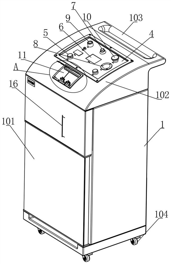 Medical special liquid cooling circulation equipment