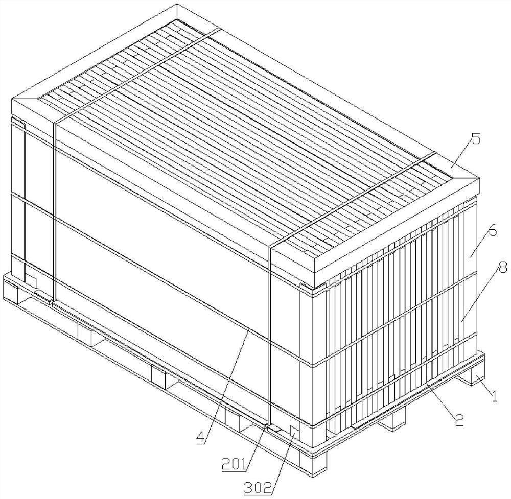 Paperless photovoltaic module packaging device