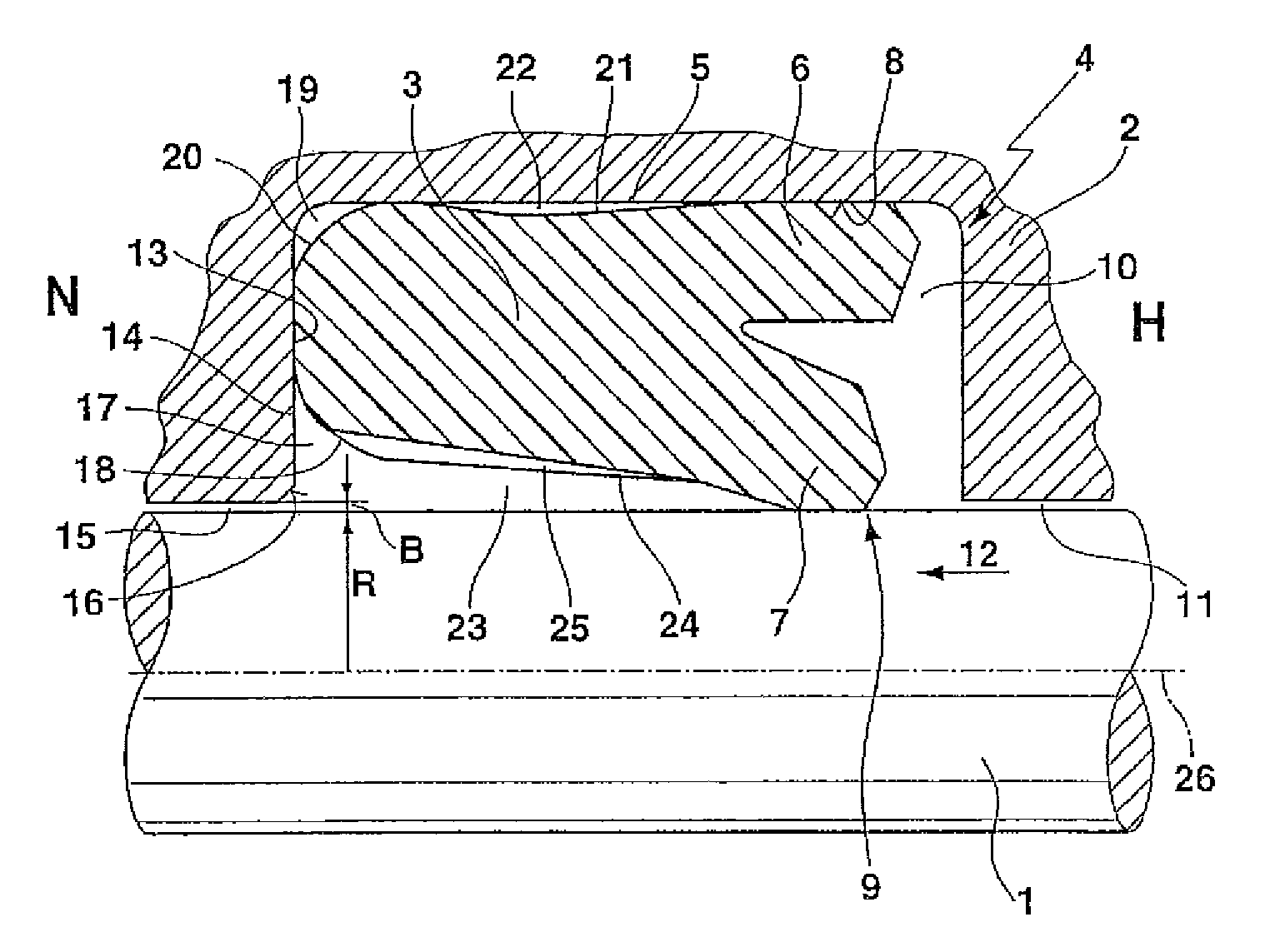 Sealing arrangement