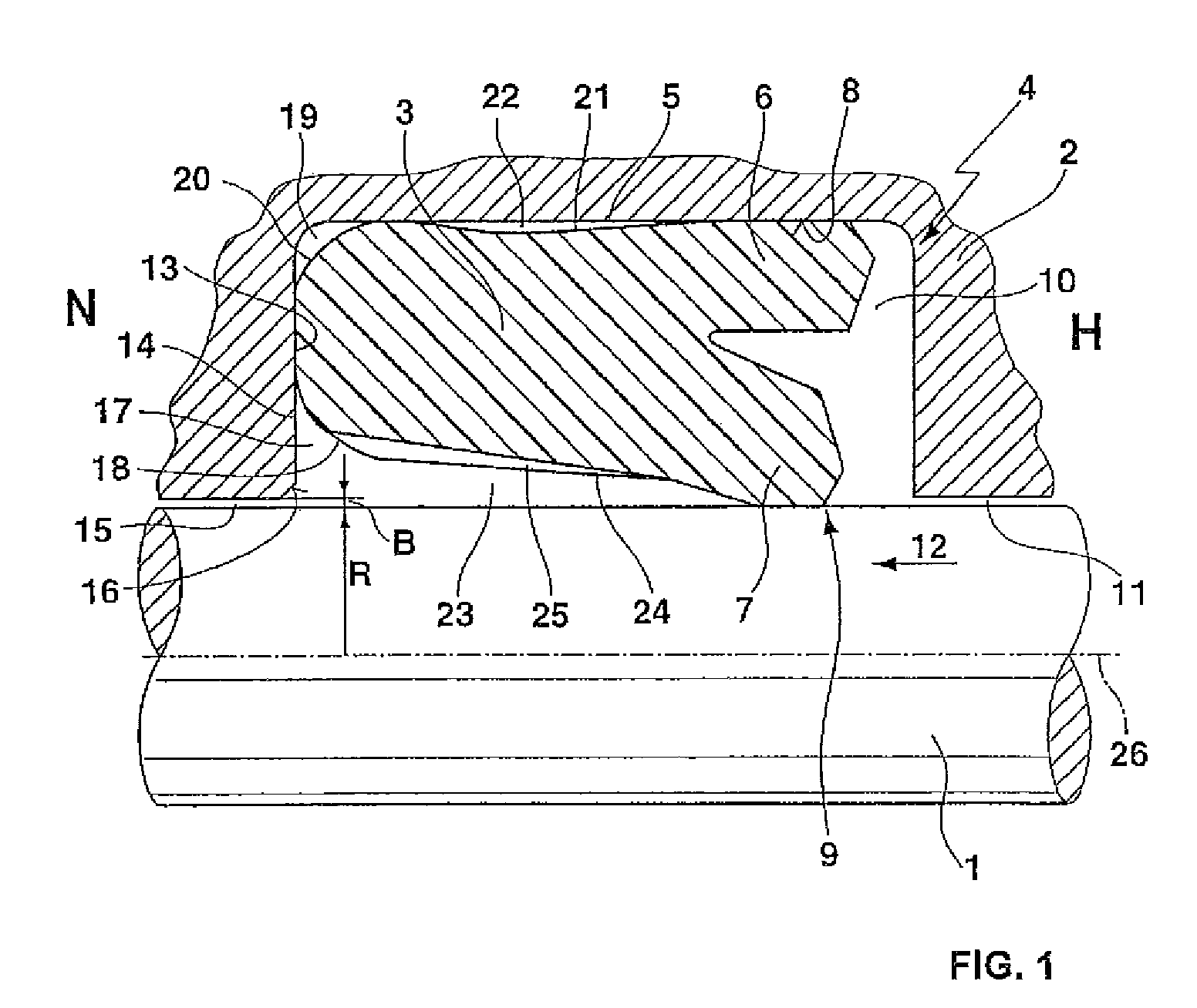 Sealing arrangement