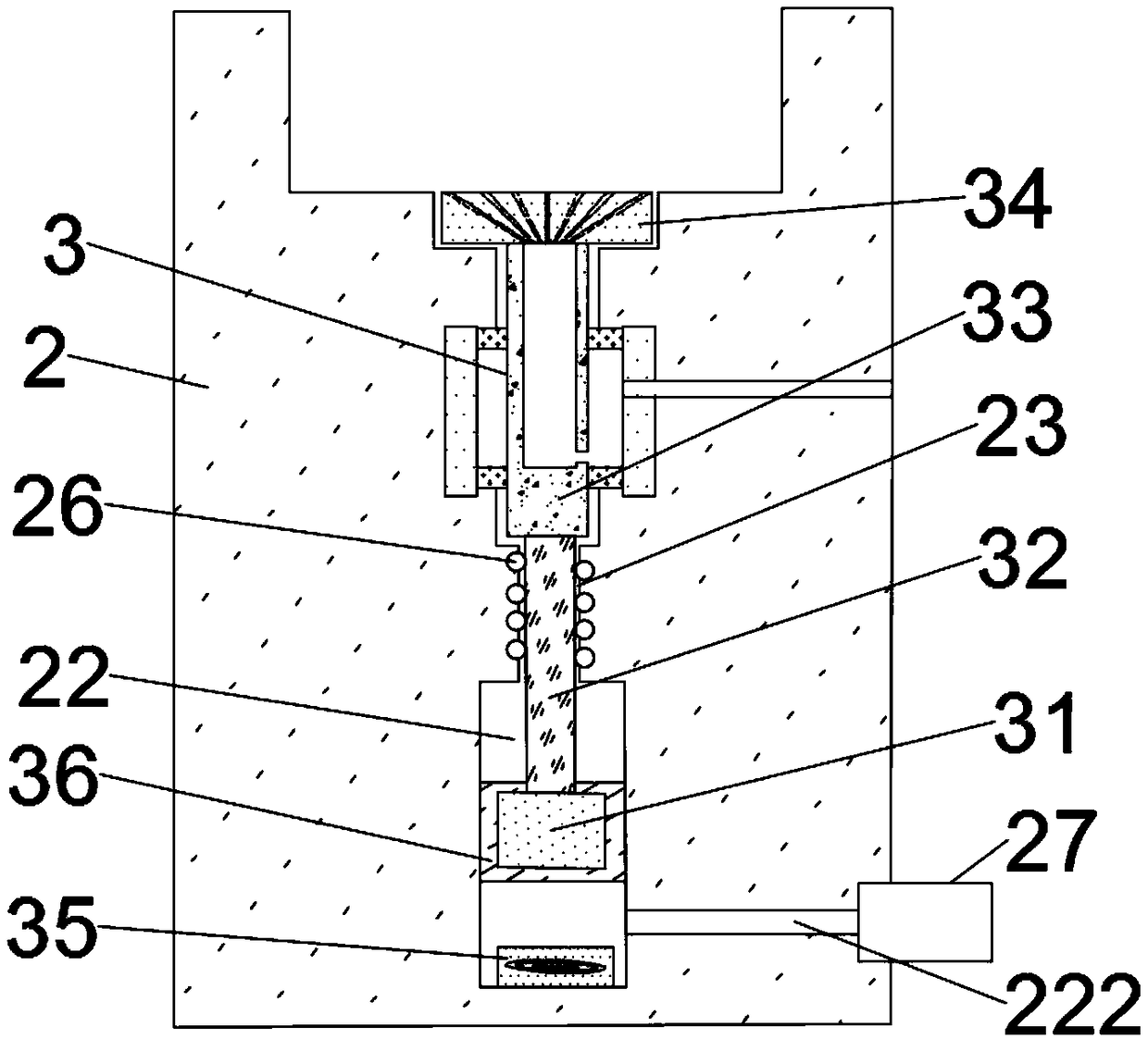 Automobile adjuster mold assembly with reverse-ejecting mechanisms