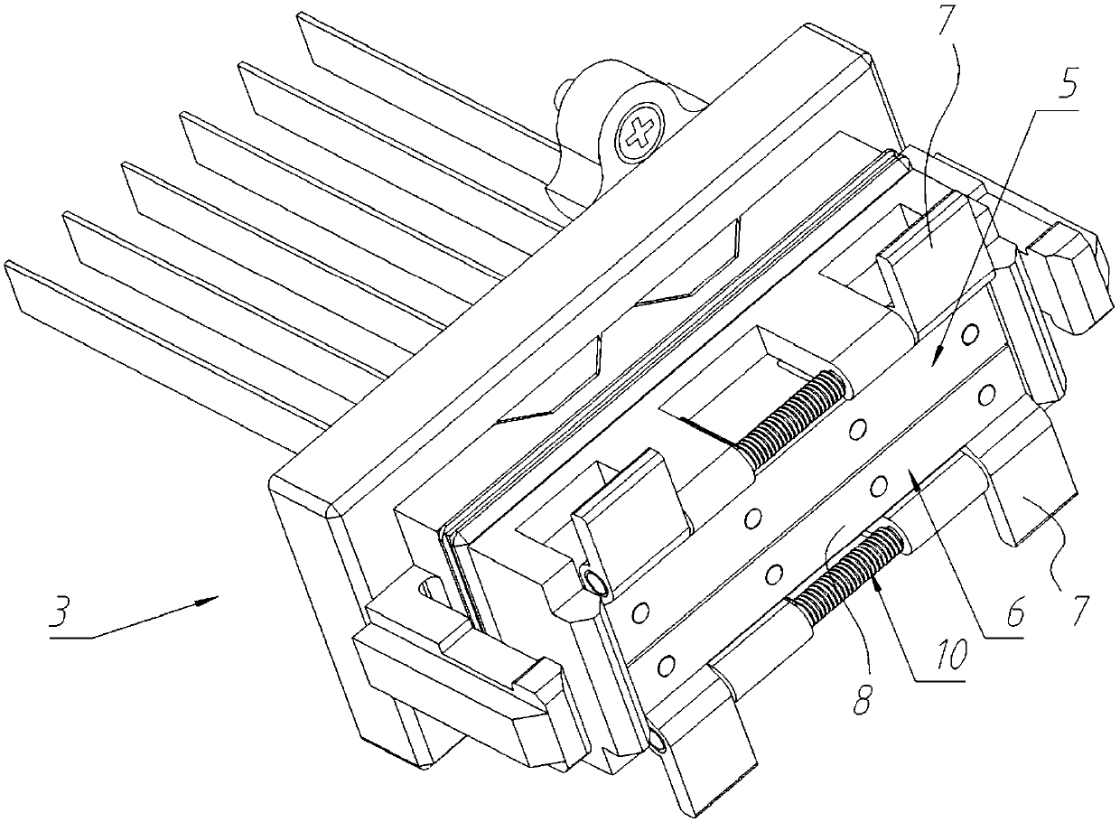 Connector with dustproof door and connector component
