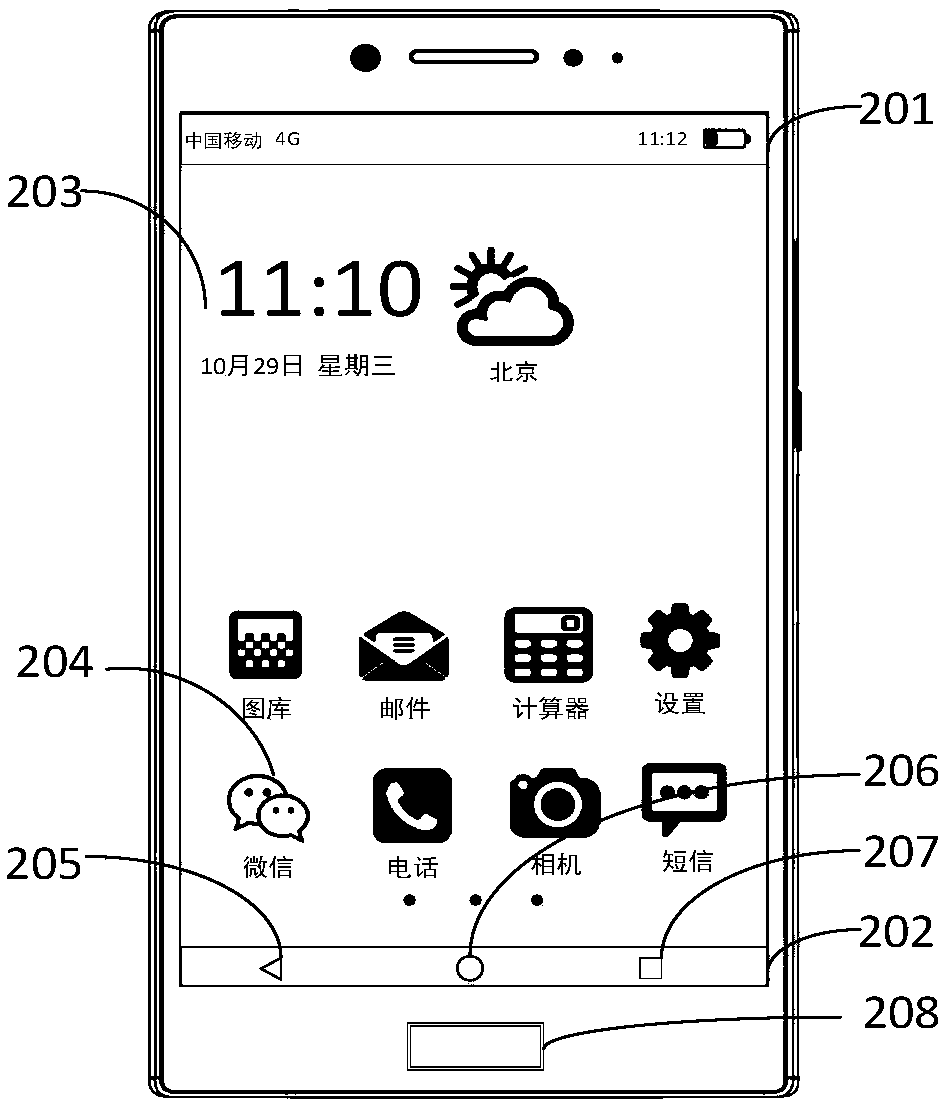 Frozen screen processing method and terminal