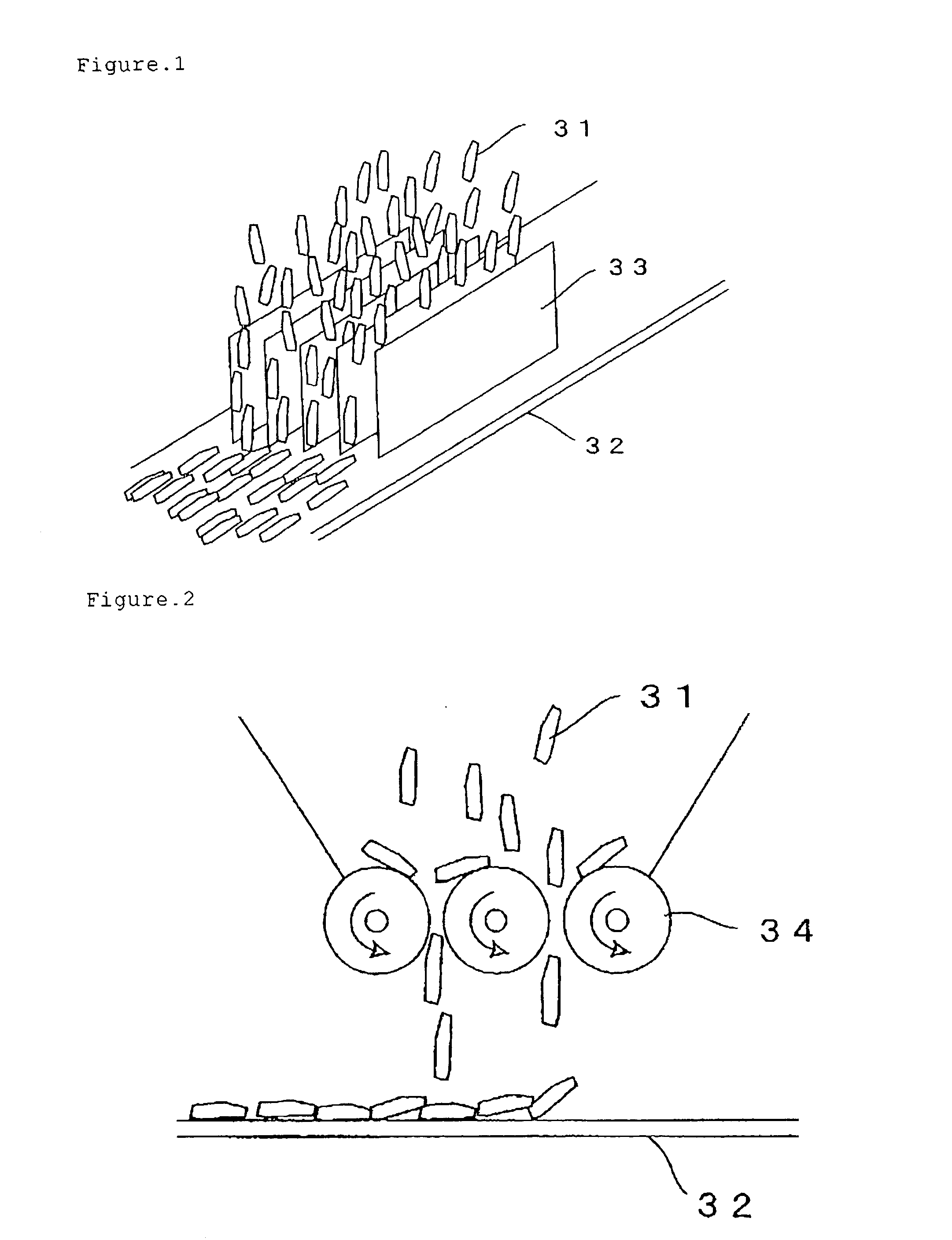 Process for producing woody composite material