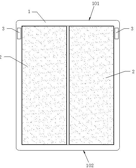 Multifunctional glass fiber mattress