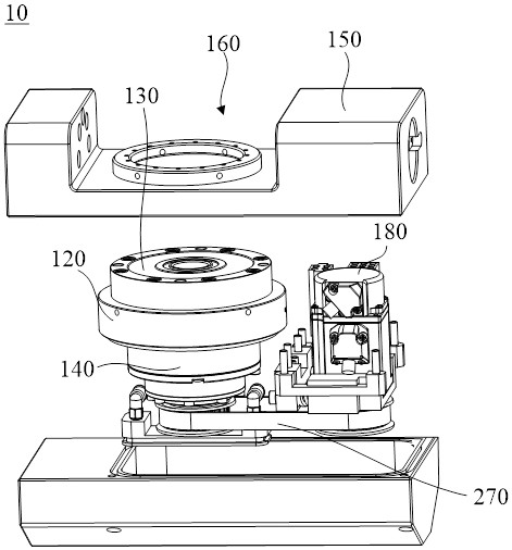 The installation method of the pulley installation structure of the CNC turntable