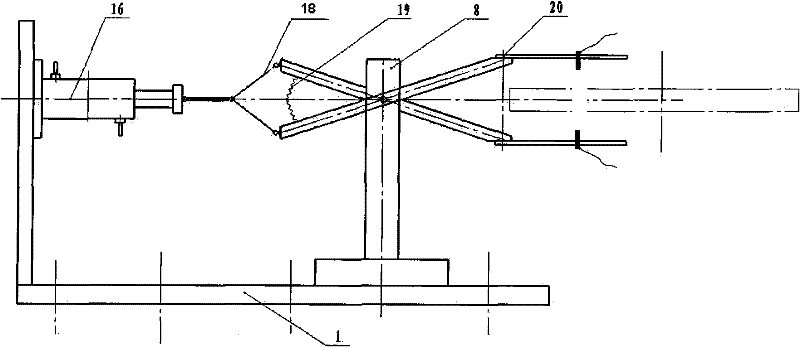 Rotatory test temperature measuring equipment of aircraft engine rotor part