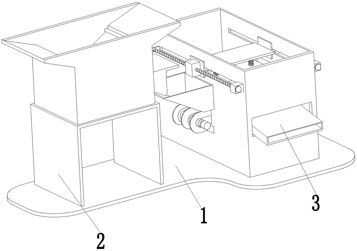 Hazardous waste solid and semi-solid intelligent sorting conveying device