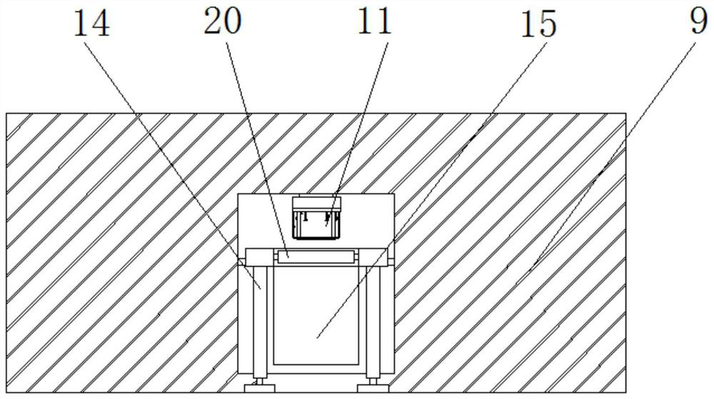 A kind of packaging and conveying device for nanoscale grinding system