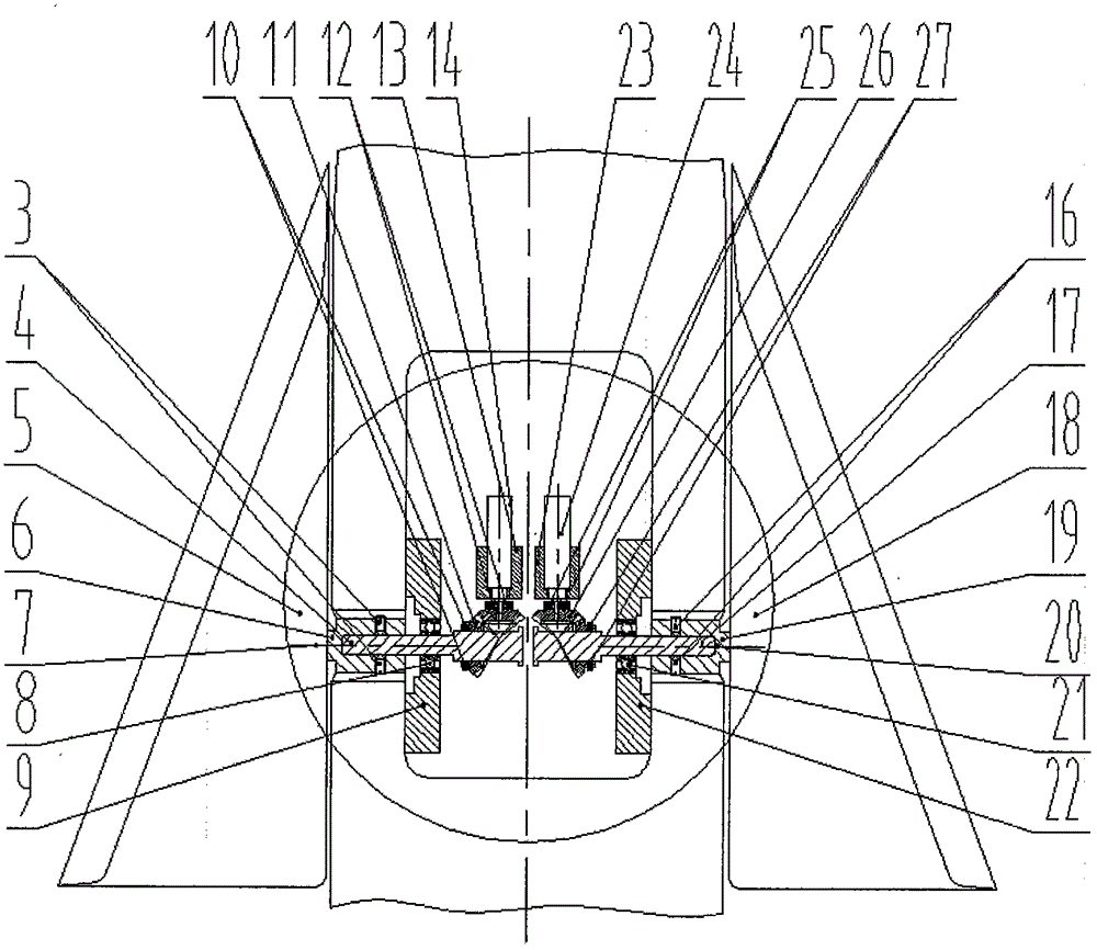 Aircraft wind tunnel test model side strip wing/canard pitch angle controllable motion system