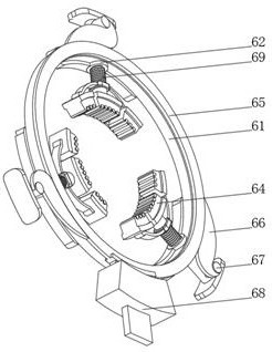 A welding device applied to aluminum die-casting automobile engine pipe fittings