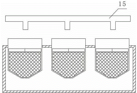 Automatic production system for pickled vegetable