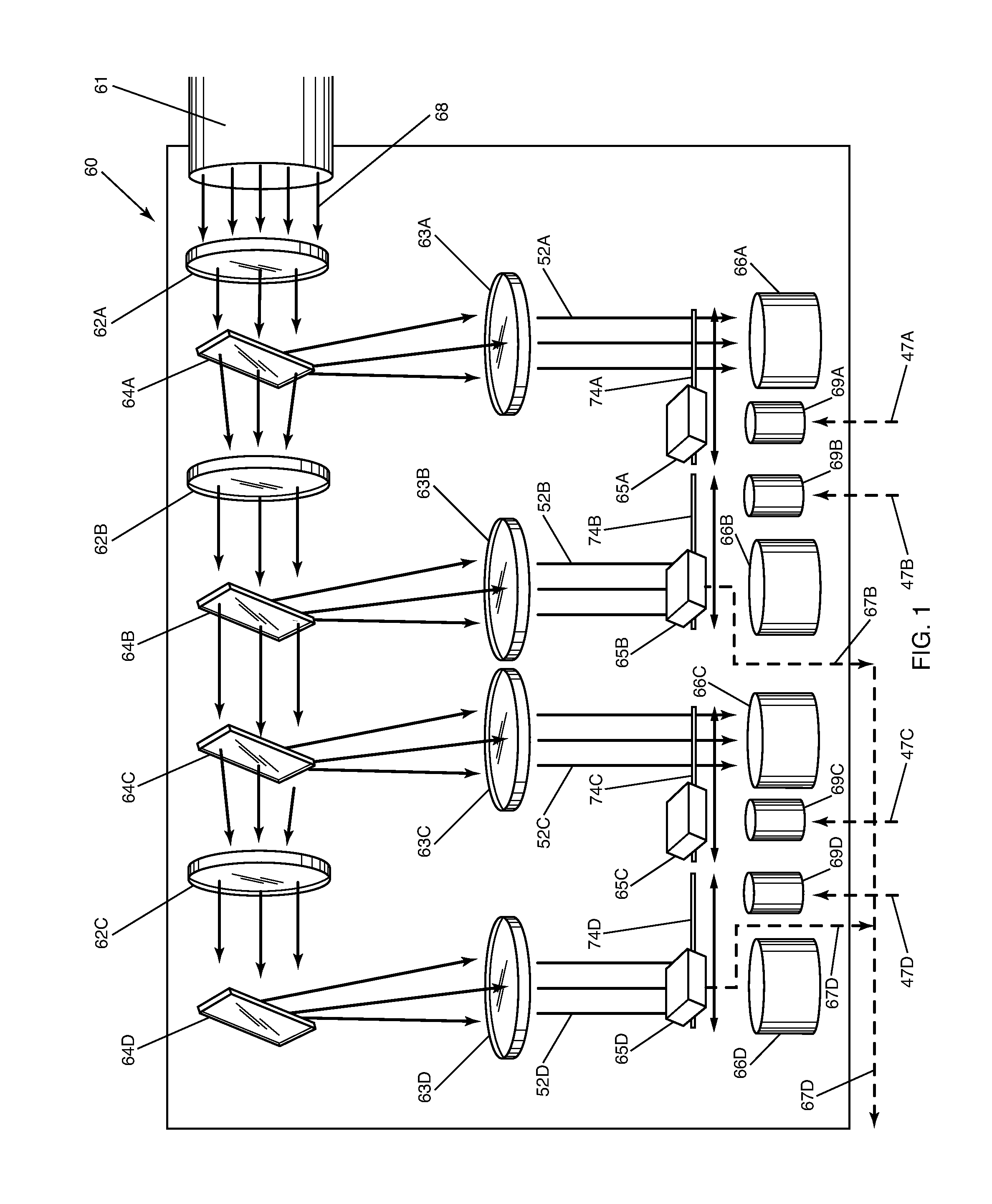 Apparatus and method for collecting and distributing radiation