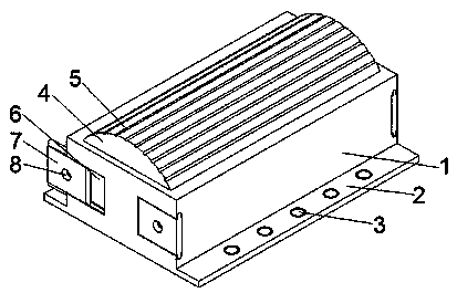 Road safety deceleration strip device