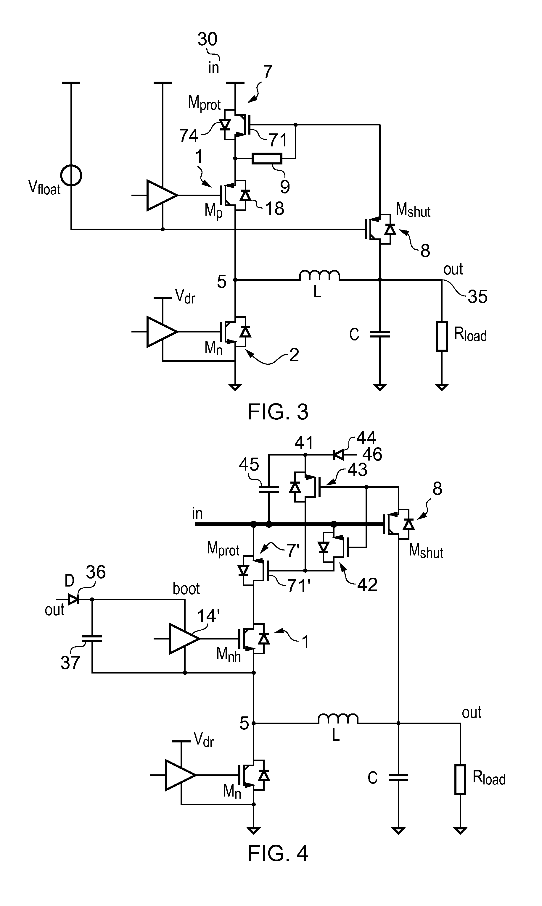 Buck converter with reverse current protection, and a photovoltaic system