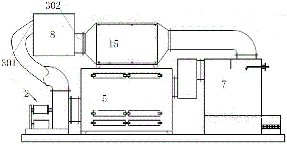 Volatile gas treatment and recycling system and method thereof