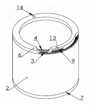 Dynamic-seal dynamic closed-loop water channel circulating device for magnetic refrigerator
