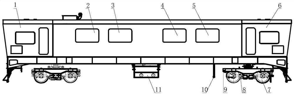 Large-scale road maintenance equipment for detecting looseness of rail fastener and corresponding detection method