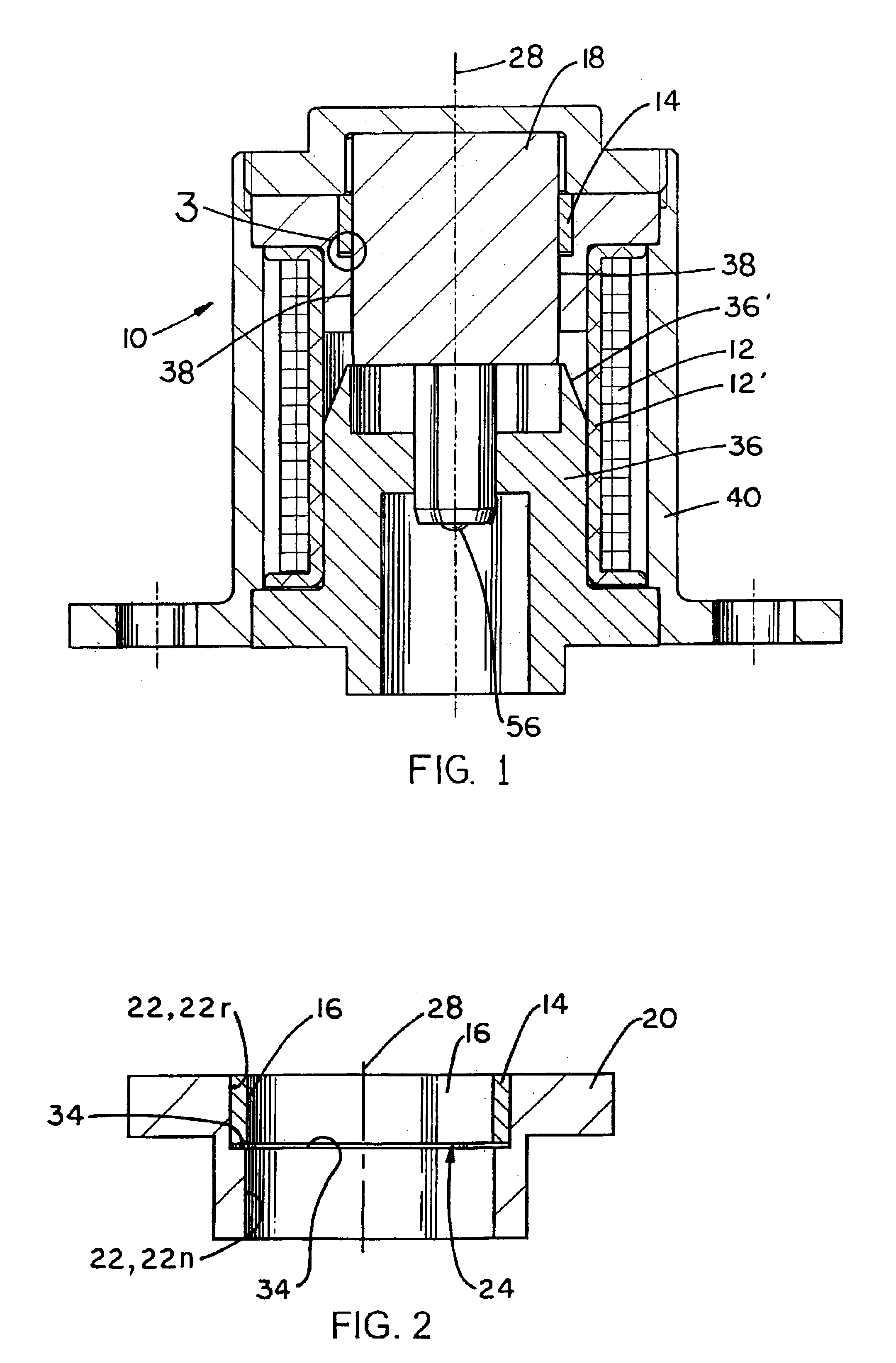 High force solenoid and solenoid-driven actuator