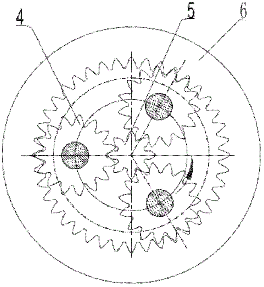 Planetary gear reducer with adjustable back lash