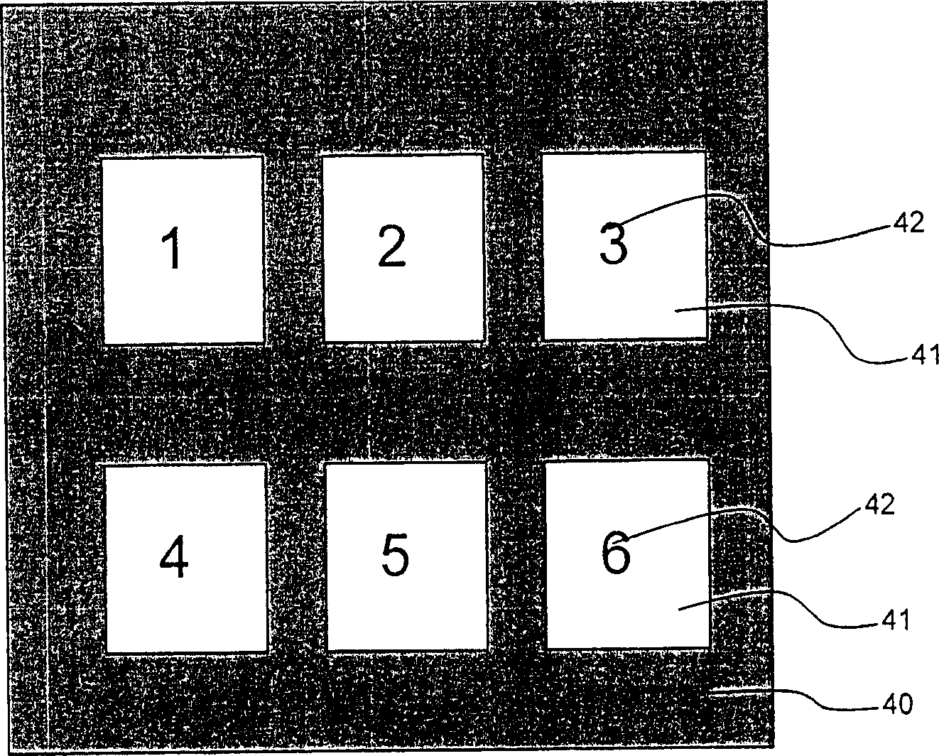 Metal coating panel with touch control induction isolation zone and its producing method