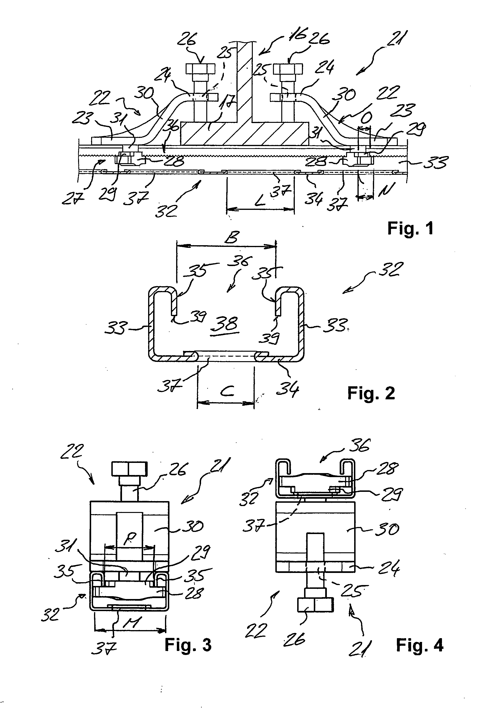 Channel joining system with a mounting channel and a joining part for joining the mounting channel to a support