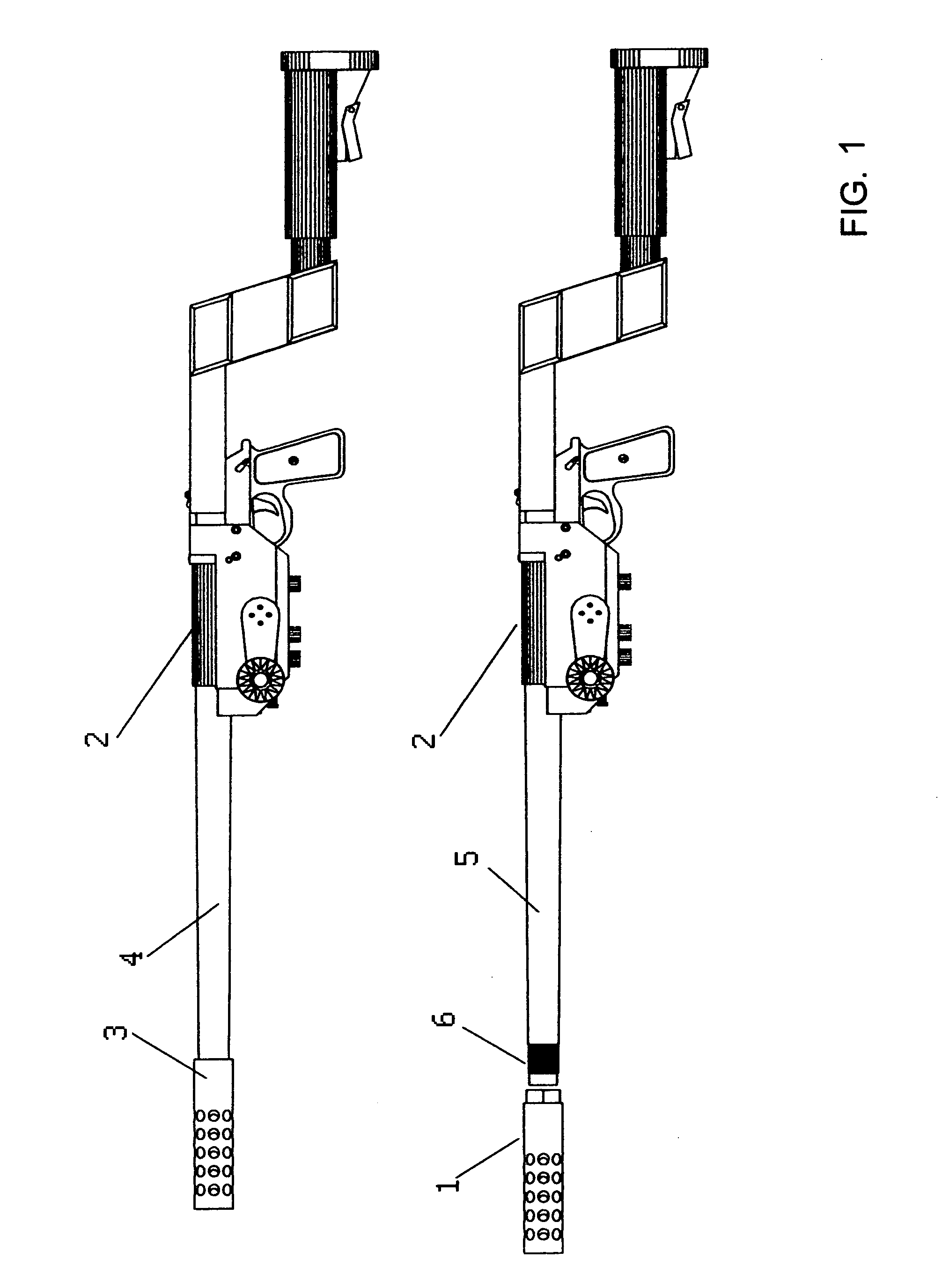 Recoil, sound and flash suppressor