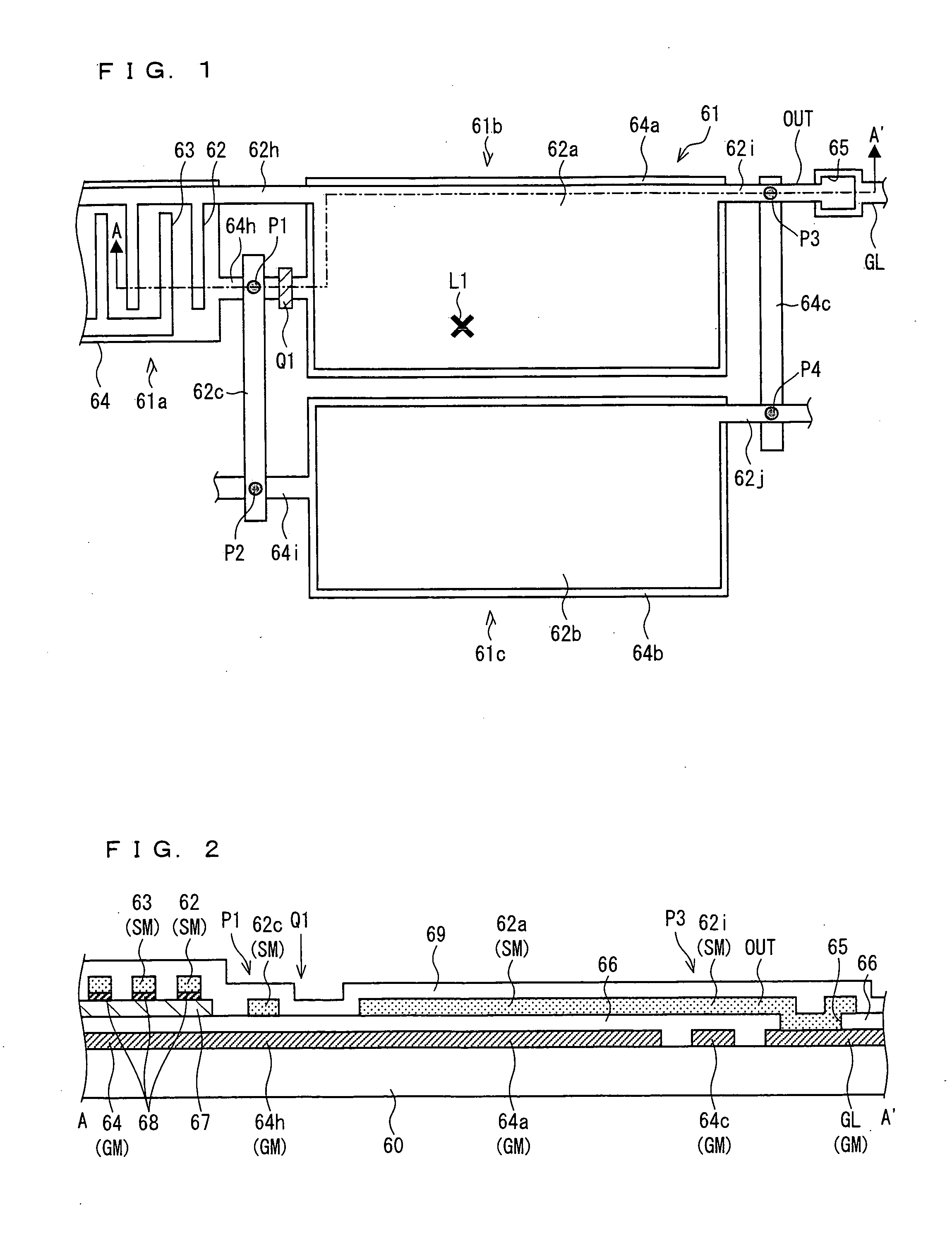 Tft. shift register, scan signal line driving circuit, display device, and TFT trimming method